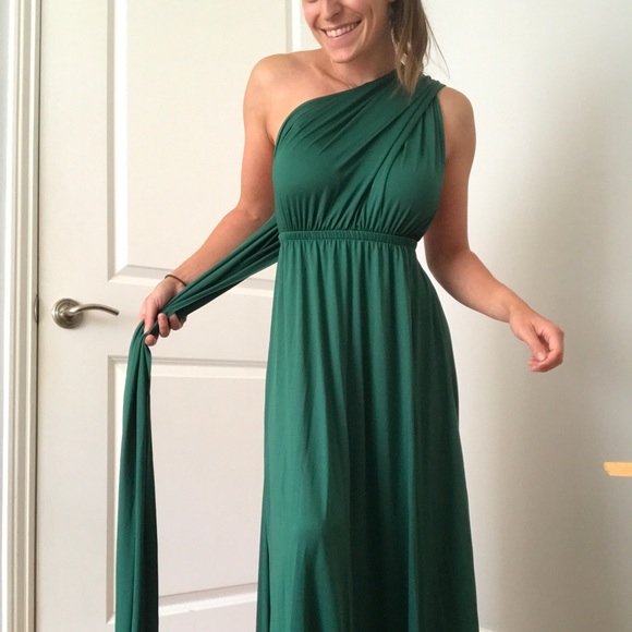Small Green Maxi Dress - Picture 2 of 7